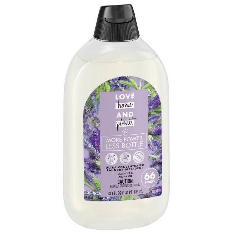 Love Home & Planet EasyDose Ultra-Concentrated Laundry Detergent - Lavender - 23.1 fl oz
