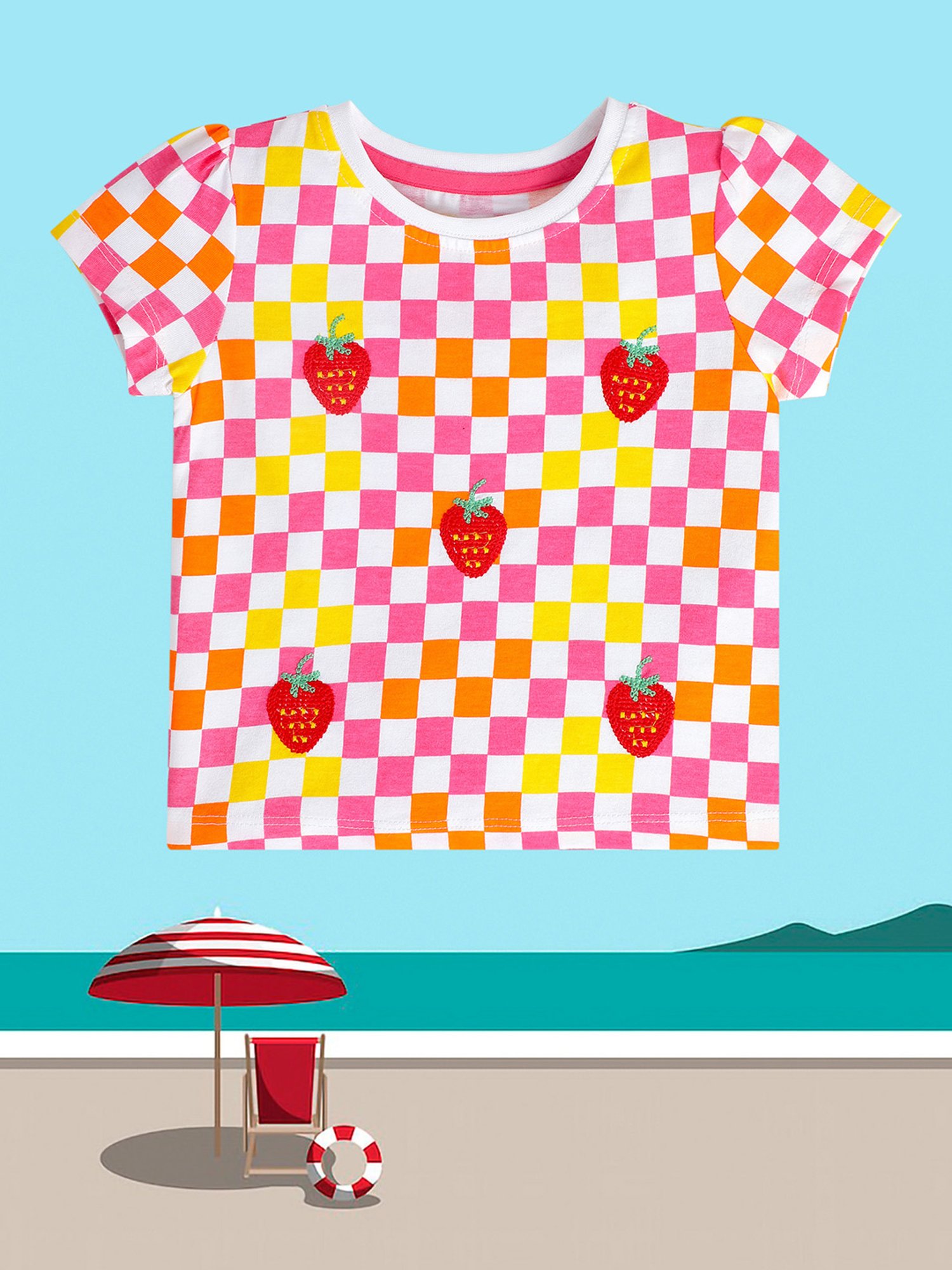 Bodycare Kids Violet Embellished T-Shirt