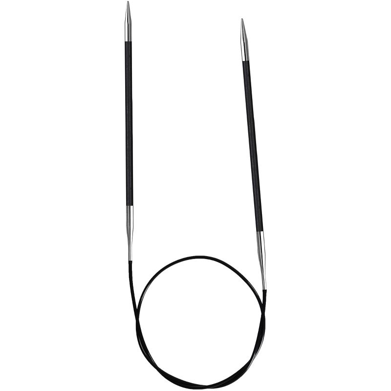 Knitter's Pride-Karbonz Fixed Circular Needles 16"-Size 6/4mm