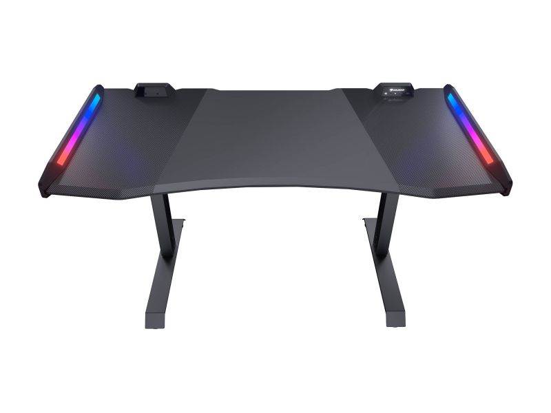 RESPAWN 3000 Gaming Computer Desk - Ergonomic Height Adjustable Gaming Desk, in Blue (RSP-3000-BLU)