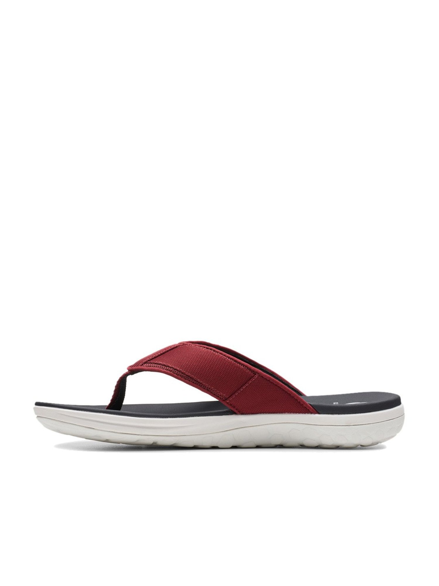 Clarks Men's Step Beat Dune Red Thong Sandals