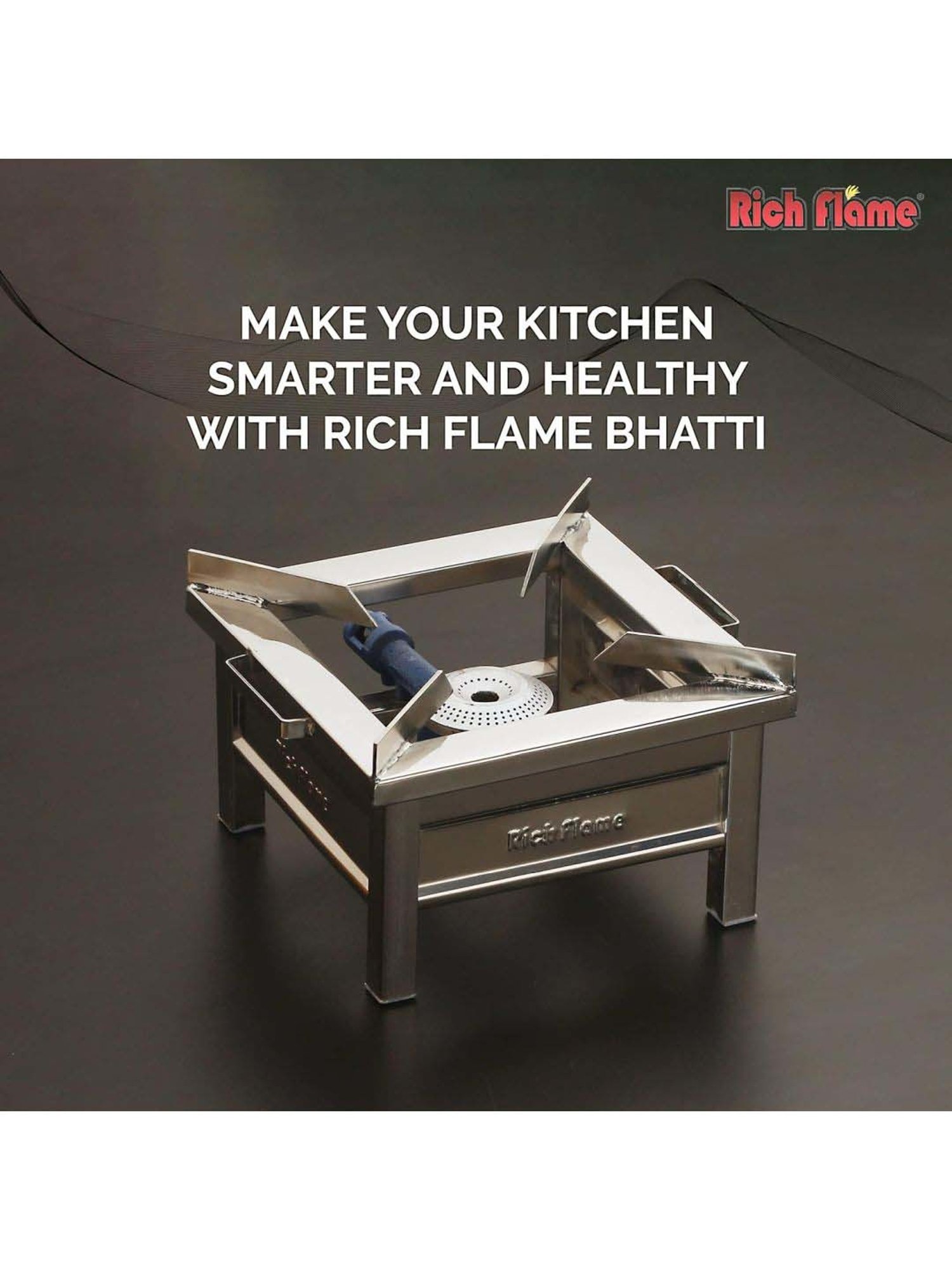 Range Kleen 4pc Porcelain Drip Pan Set Black