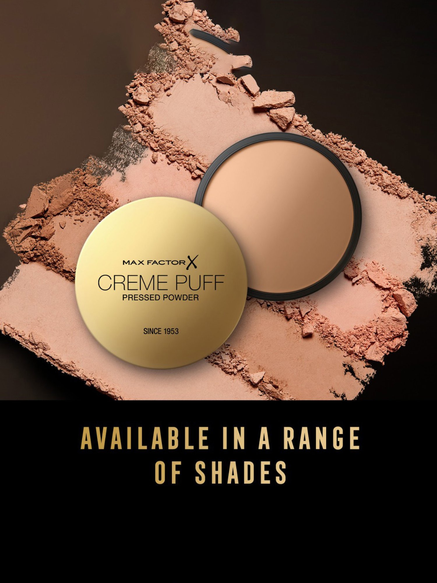 Max Factor Creme Puff Pressed Powder 75 Golden - 14 gm