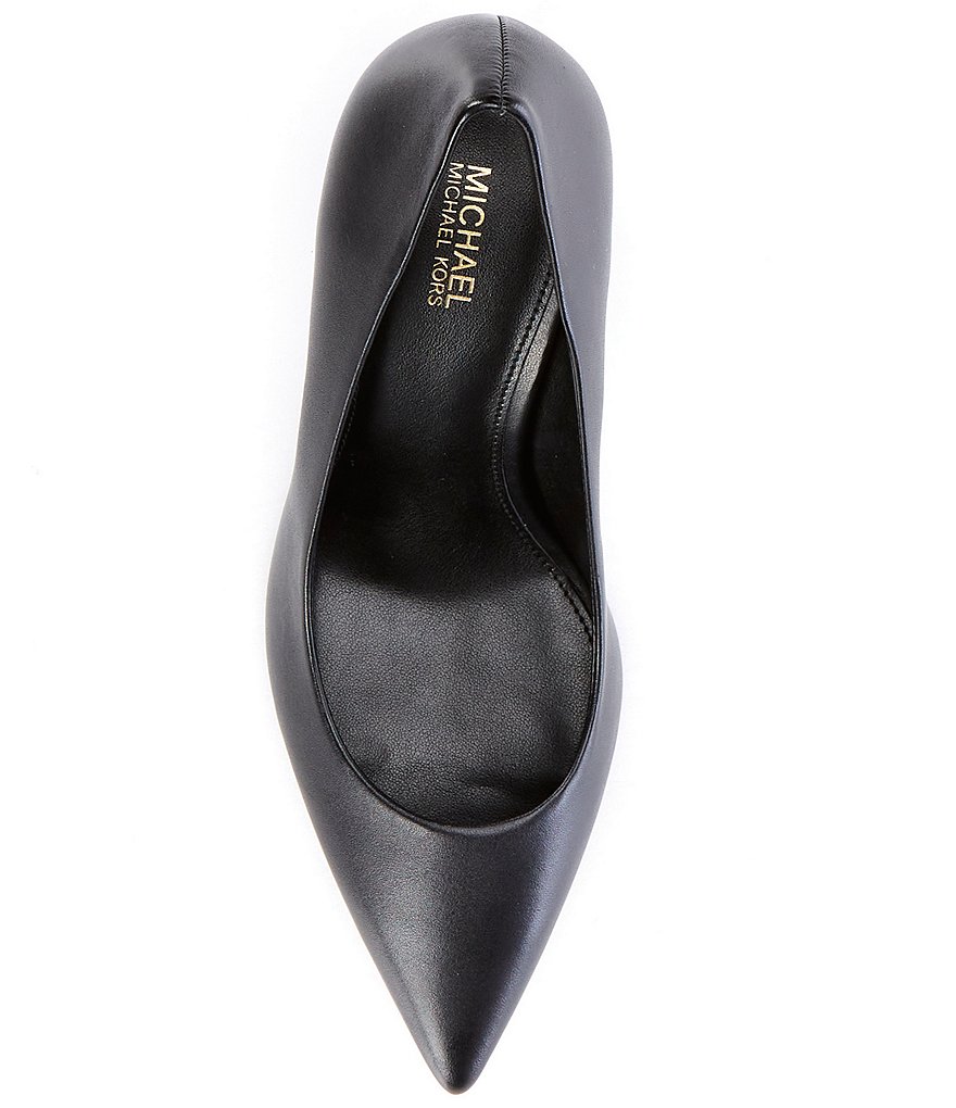 MICHAEL Michael Kors Keke Pointed Toe Leather Pumps