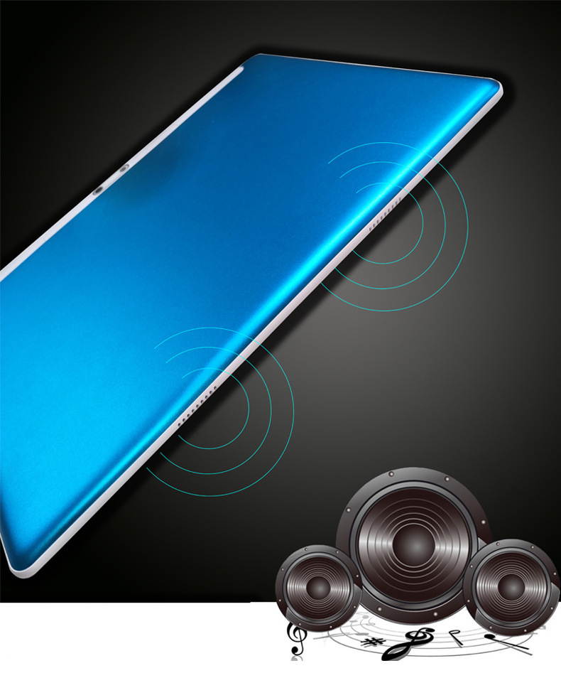 Mini Tablet 10.1 Inch IPS MTK6580 1.3GHz 10.1 Inch 5-7 hours Tablet Blue TABLET-102-U