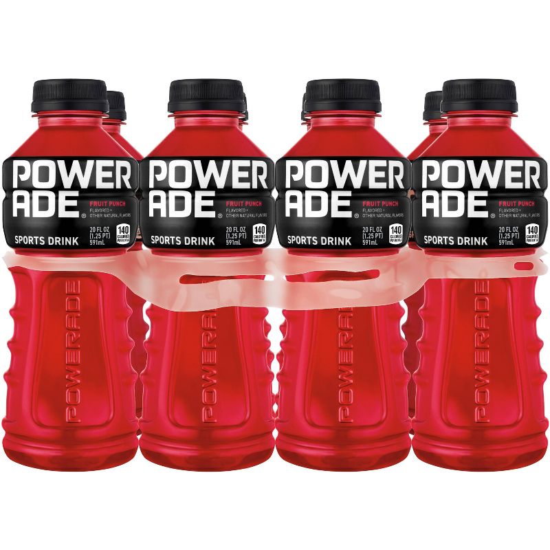 POWERADE Fruit Punch Sports Drink - 8pk/20 fl oz Bottles