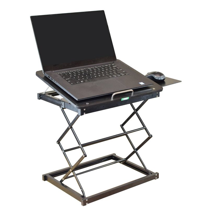 Laptop Stand & Standing Desk Black - Uncaged Ergonomics