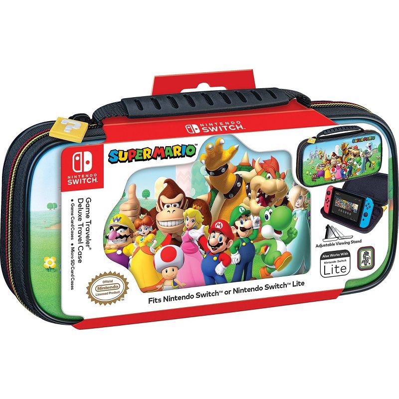 Nintendo Switch Game Traveler Deluxe Travel Case - Super Mario