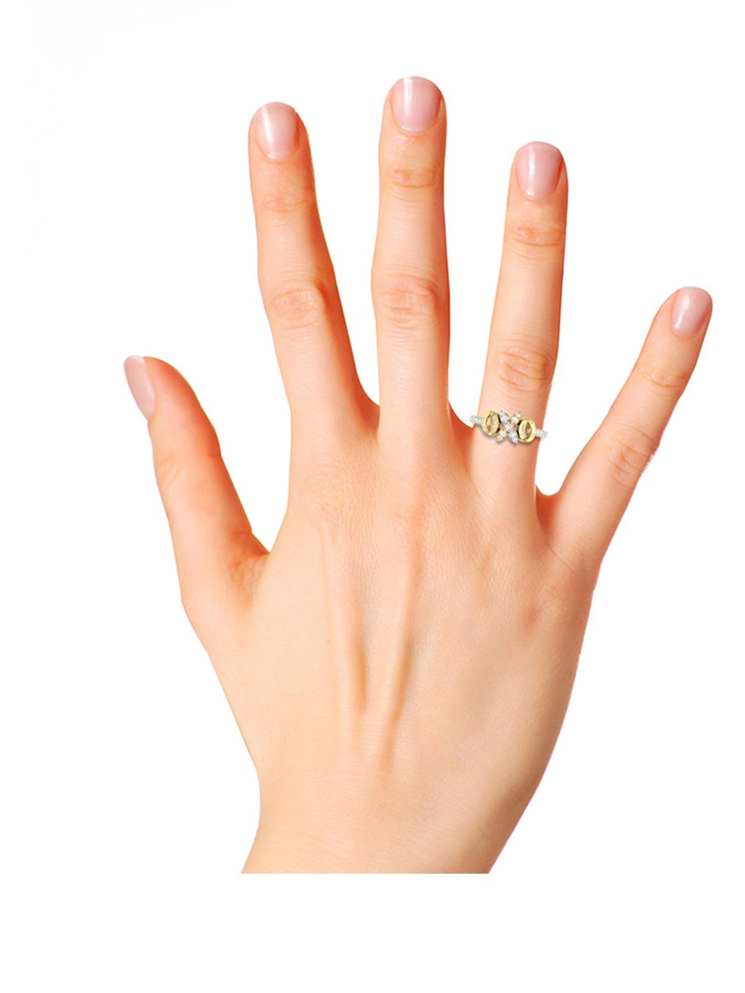 PC Jeweller Cluny 22 kt Gold Ring