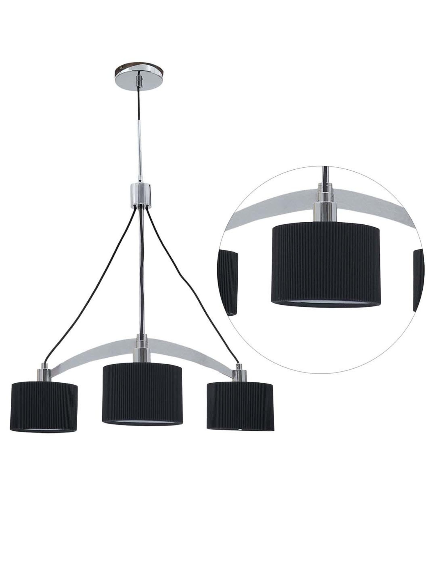 Fos Lighting Antique Brass Finish Allure 5 Light Chandelier - Set of 1