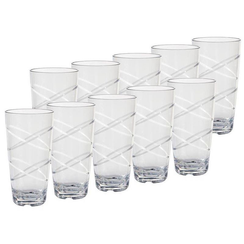 CreativeWare 24oz 10pk Circus Tumblers