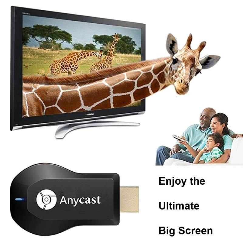 Display Dongle Wireless HDMI Dongle 1080P Airplay Dongle Digital AV to HDMI Connector for iOSAndroidSamsungiPhoneiPad Support DLNAAirplay MirrorMiracast Ezcast Support Upgrade