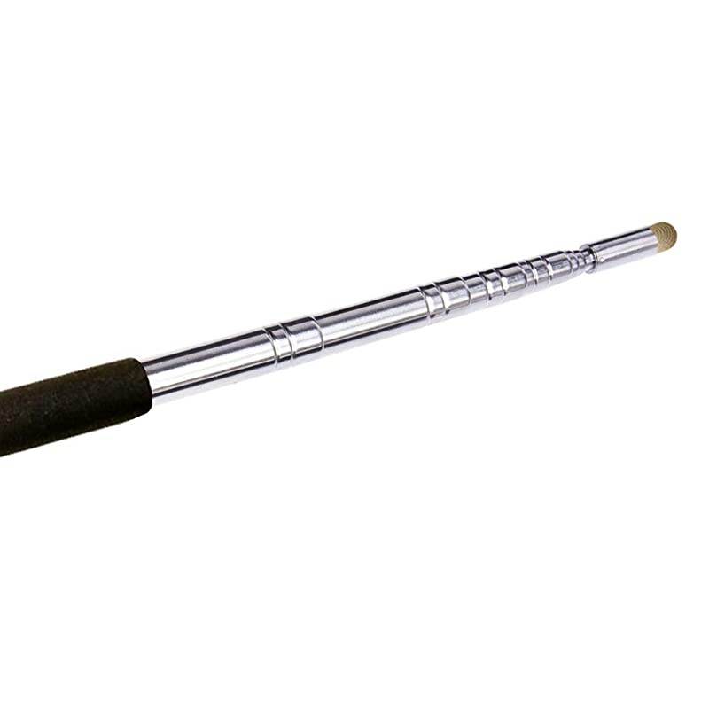 Pointer Teachers Pointers Teaching Pointer Hand Pointer Extendable Length Presenter Whiteboard Pointer Stick Replaceable Contact Head Black Frosted