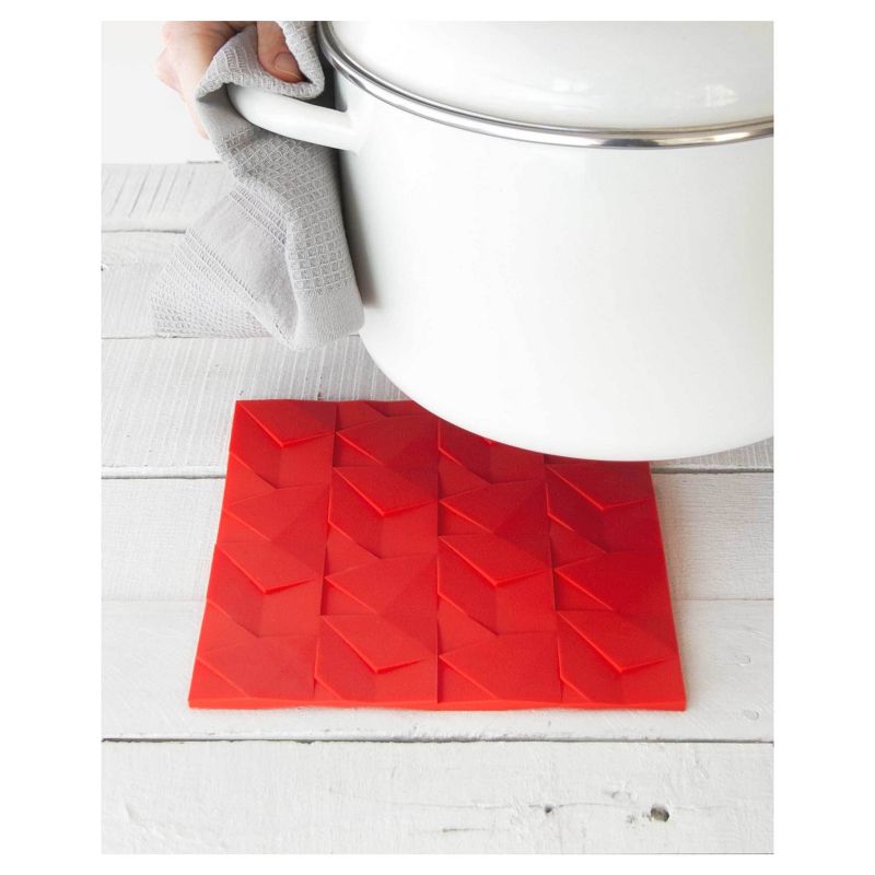 GIR Silicone Kitchen Potholder Red