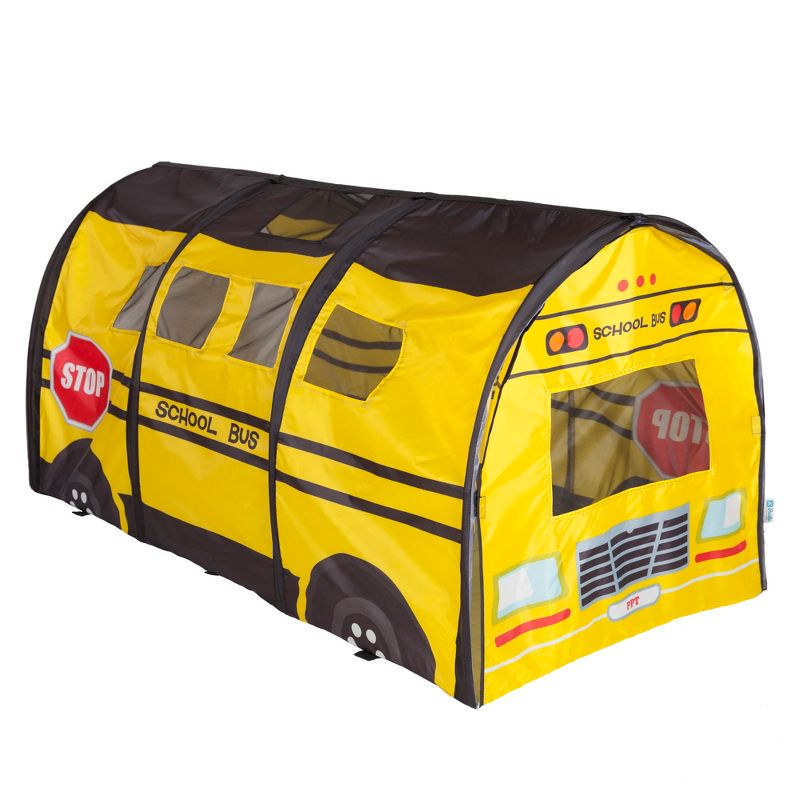 Pacific Play Tents School Bus Kids Play D Tunnel 6 Ft