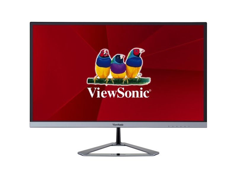 Viewsonic VX2476-SMHD 23.8" Full HD LED LCD Monitor - 16:9 - Black - Advanced High Performance In-plane Switching (AH-IPS) Technology - 1920 x 1080