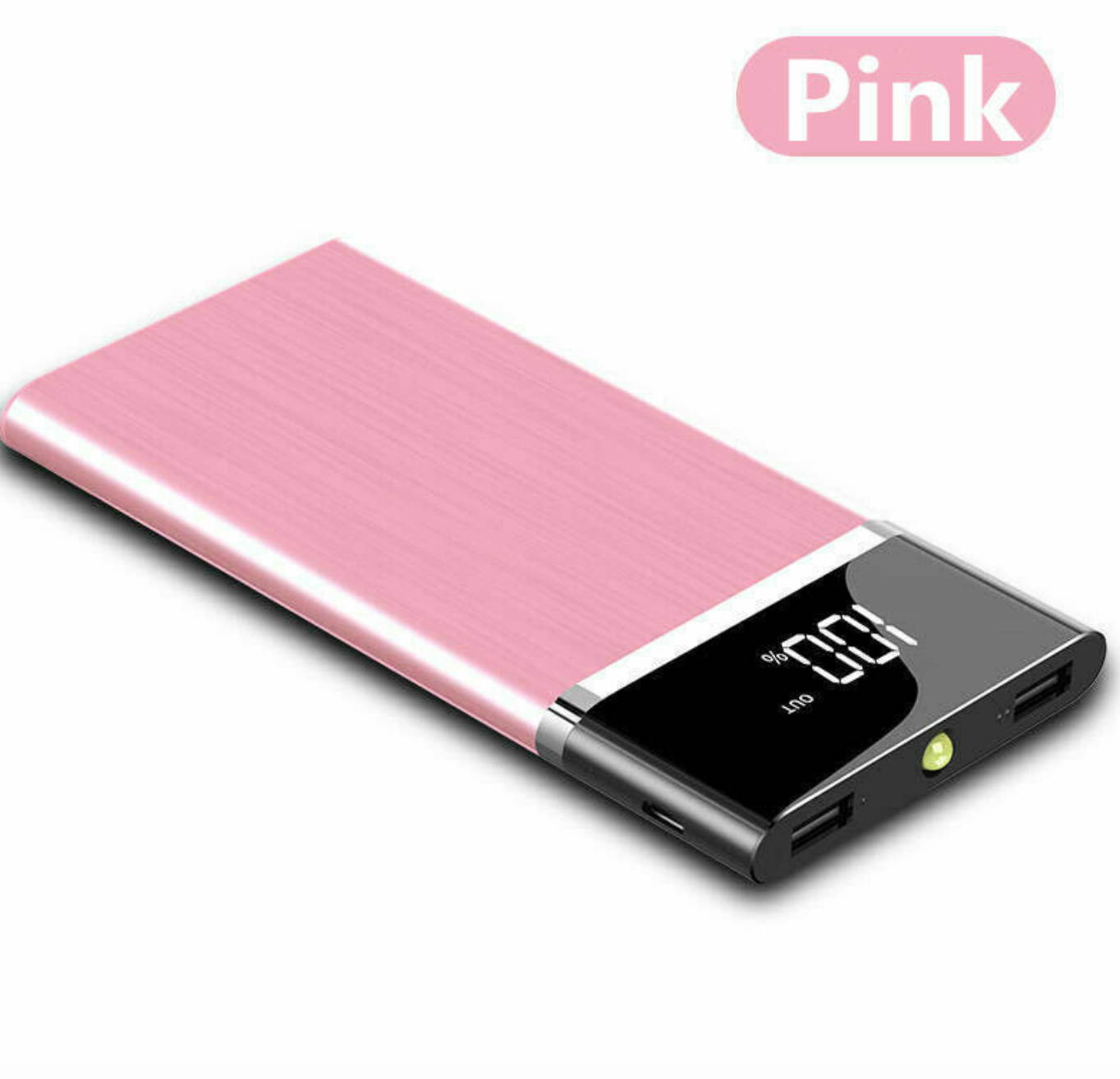 Ultra-thin Portable External Battery Huge Capacity Power Bank 900000mAh Charger