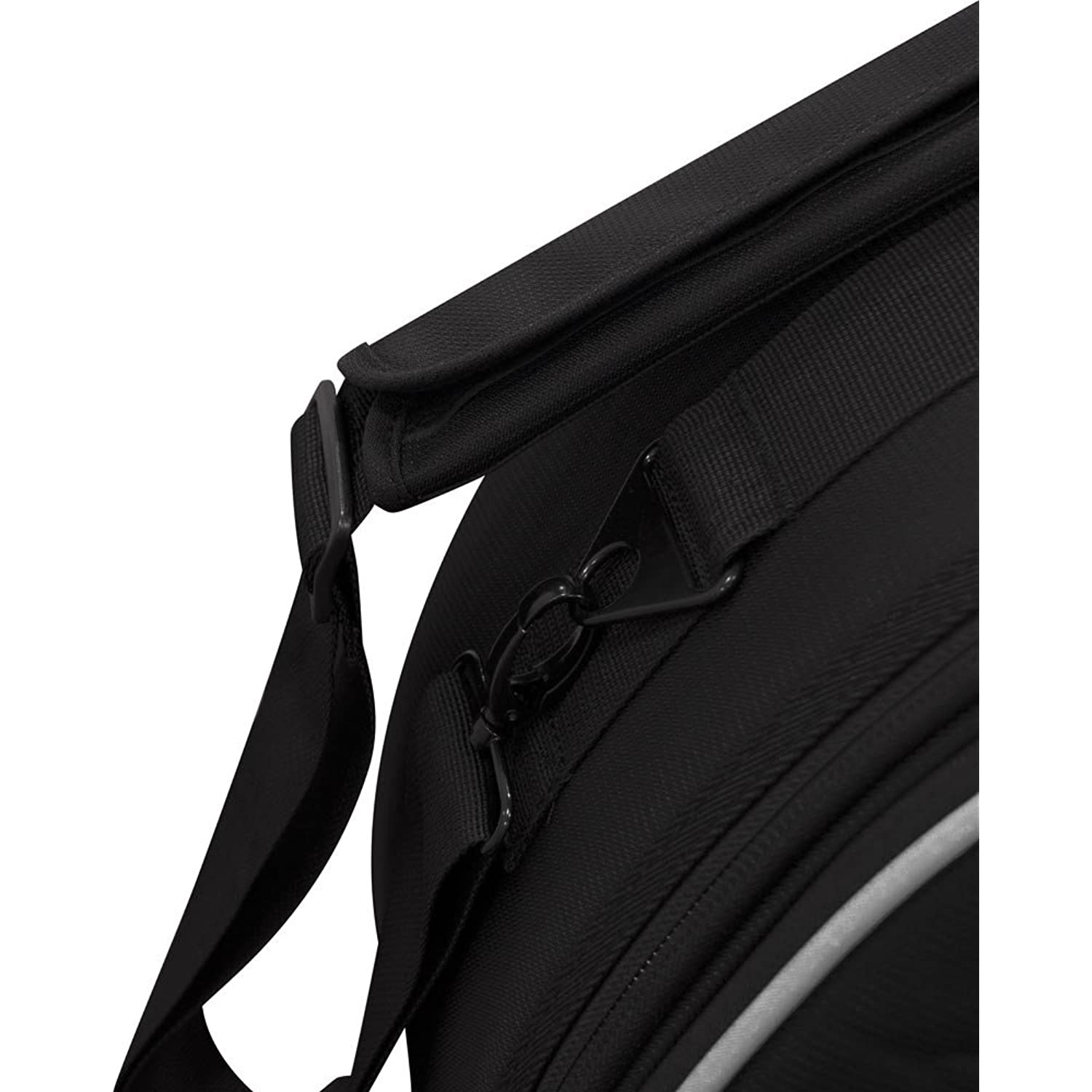 Ultimate Support USHB2-SN-BK Hybrid 2.0 Series Snare Drum Bag with Gray Trim (USHB2-SN-GR)