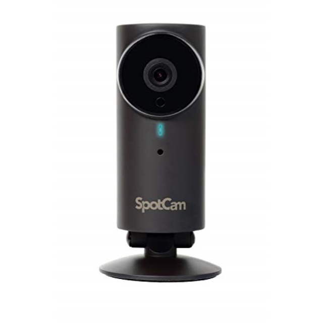 SpotCam FHD Pro Wireless Home Security Camera, 1080p HD, Indoor/Outdoor, Night Vision, Two-way Audio, Motion & Sound Alert, Alarm Siren, for Home/Office/Baby/Nanny/Pet, with FREE Fulltime Cloud Record