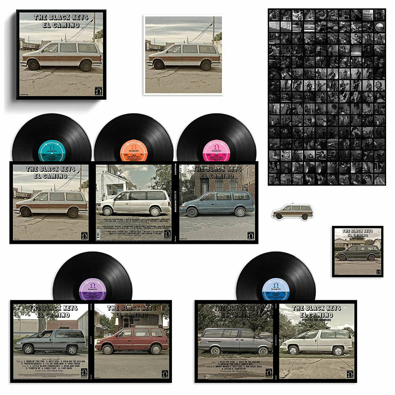 The Black Keys El Camino (10th Anniversary Super Deluxe Numbered Limited Edition) 5LP Box Set (Vinyl)