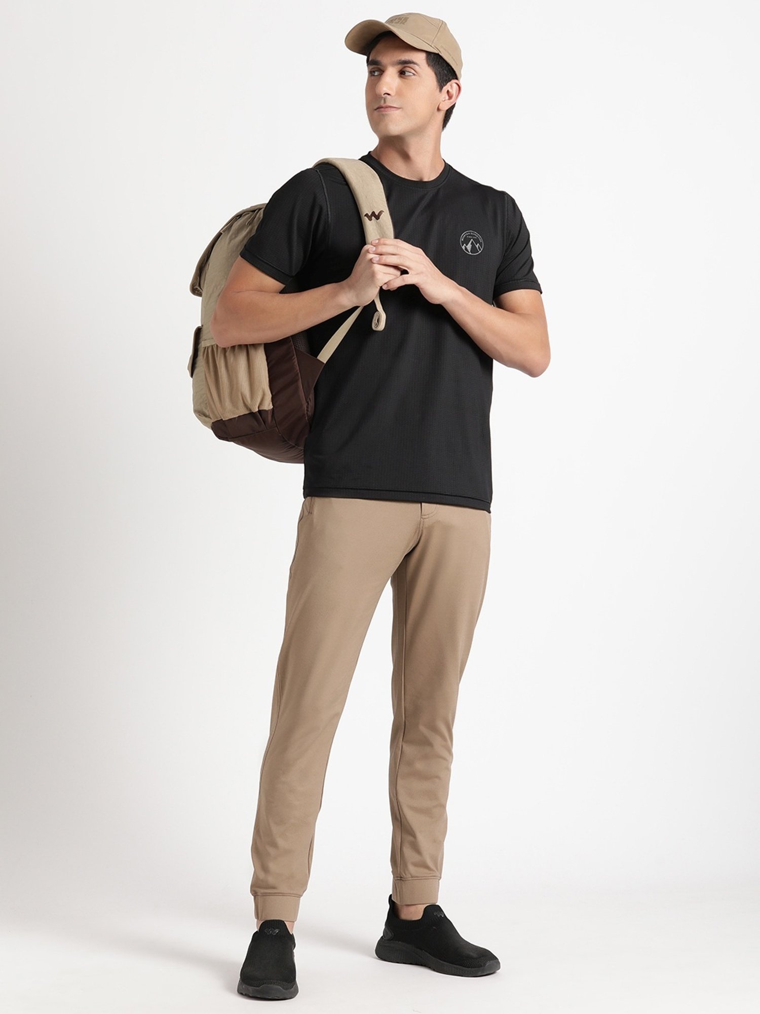 Wildcraft Khaki Regular Fit Trackpants