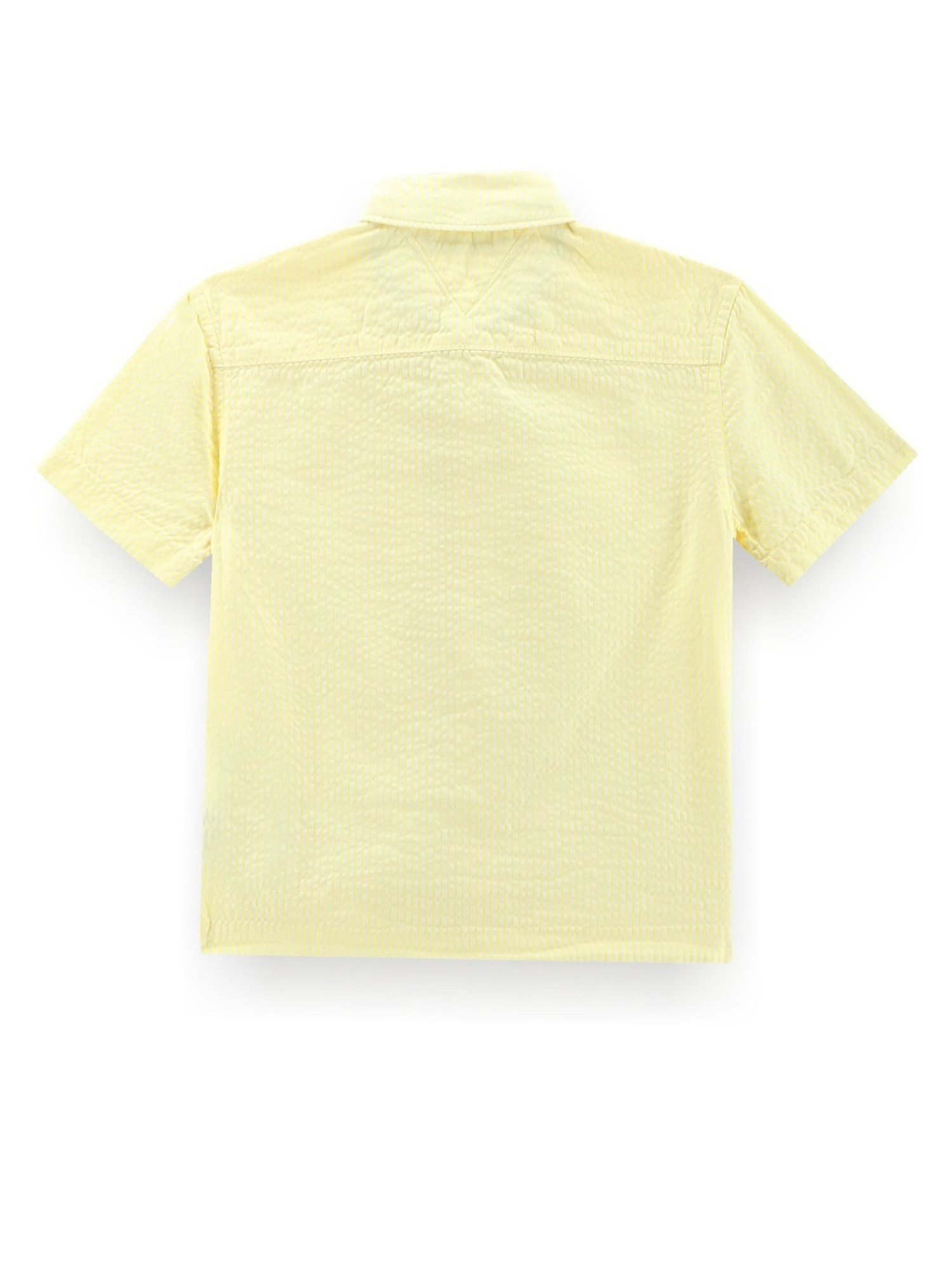 Tommy Hilfiger Yellow Stripe Striped Relaxed Fit Shirt