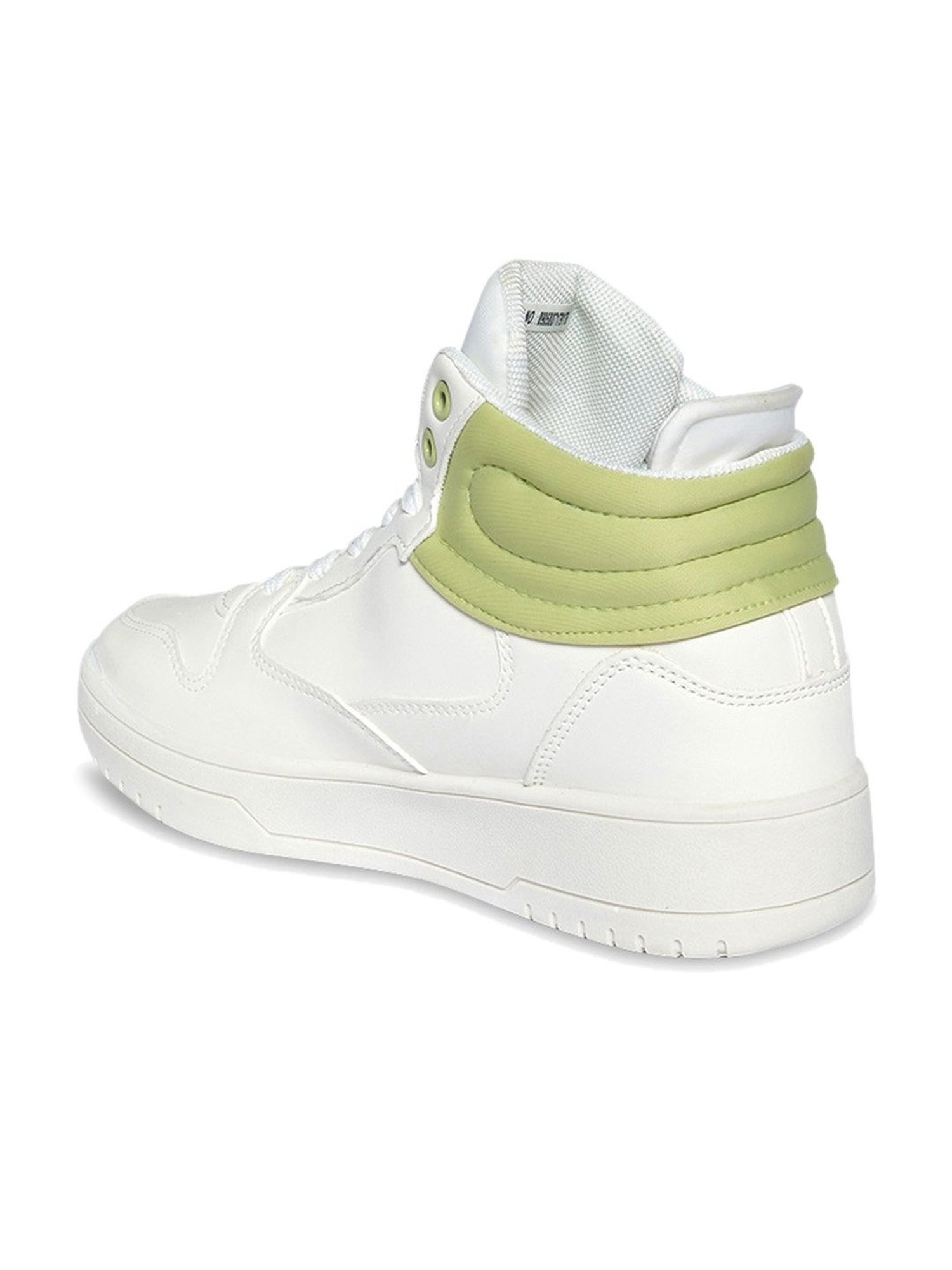 Forever Glam by Pantaloons Women's White Ankle High Sneakers