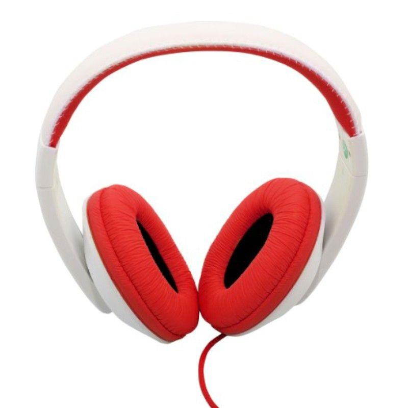 SYBA Red/White CL-AUD63080 Binaural Headphone