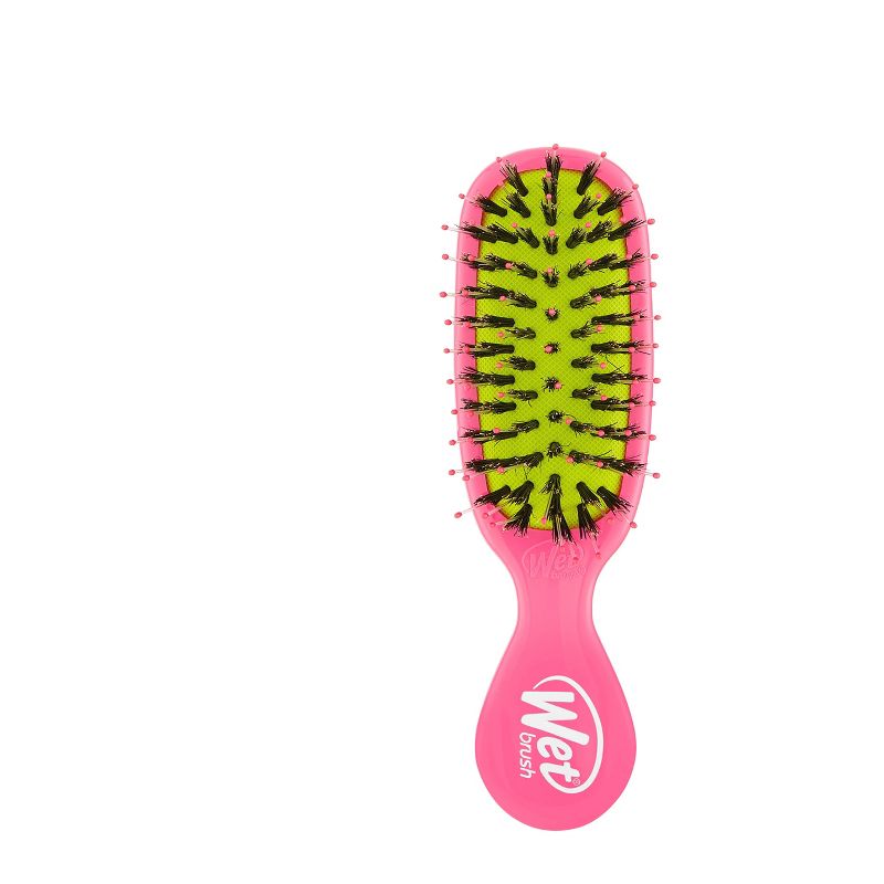 Wet Brush Mini Shine Enhancer Hair Brush - Pink