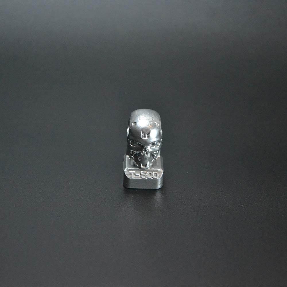 T-800 Robot Terminator Mechanical Keyboard Keycap Personality Keycap DIY Handmade Keycap Artisan keycap (Cherry switches)