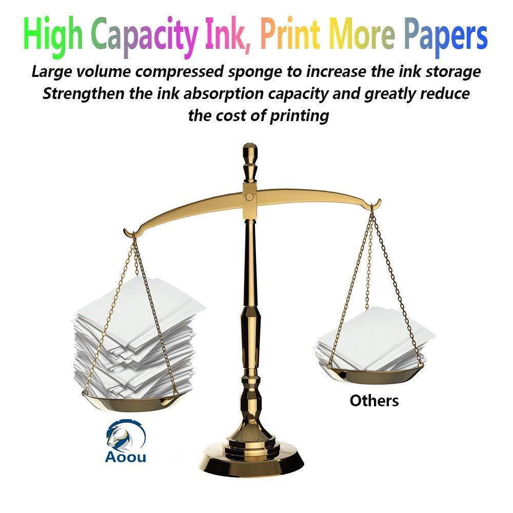 Aoou 950XL 951XL Ink Cartridges Compatible for HP 950XL Ink, Work with HP Officejet Pro 8600 8610 8100 8620 8630 8640 8660 8615 8625 251DW 271DW 276DW Printe (2 Black, 1 Cyan, 1 Magenta, 1 Yellow)