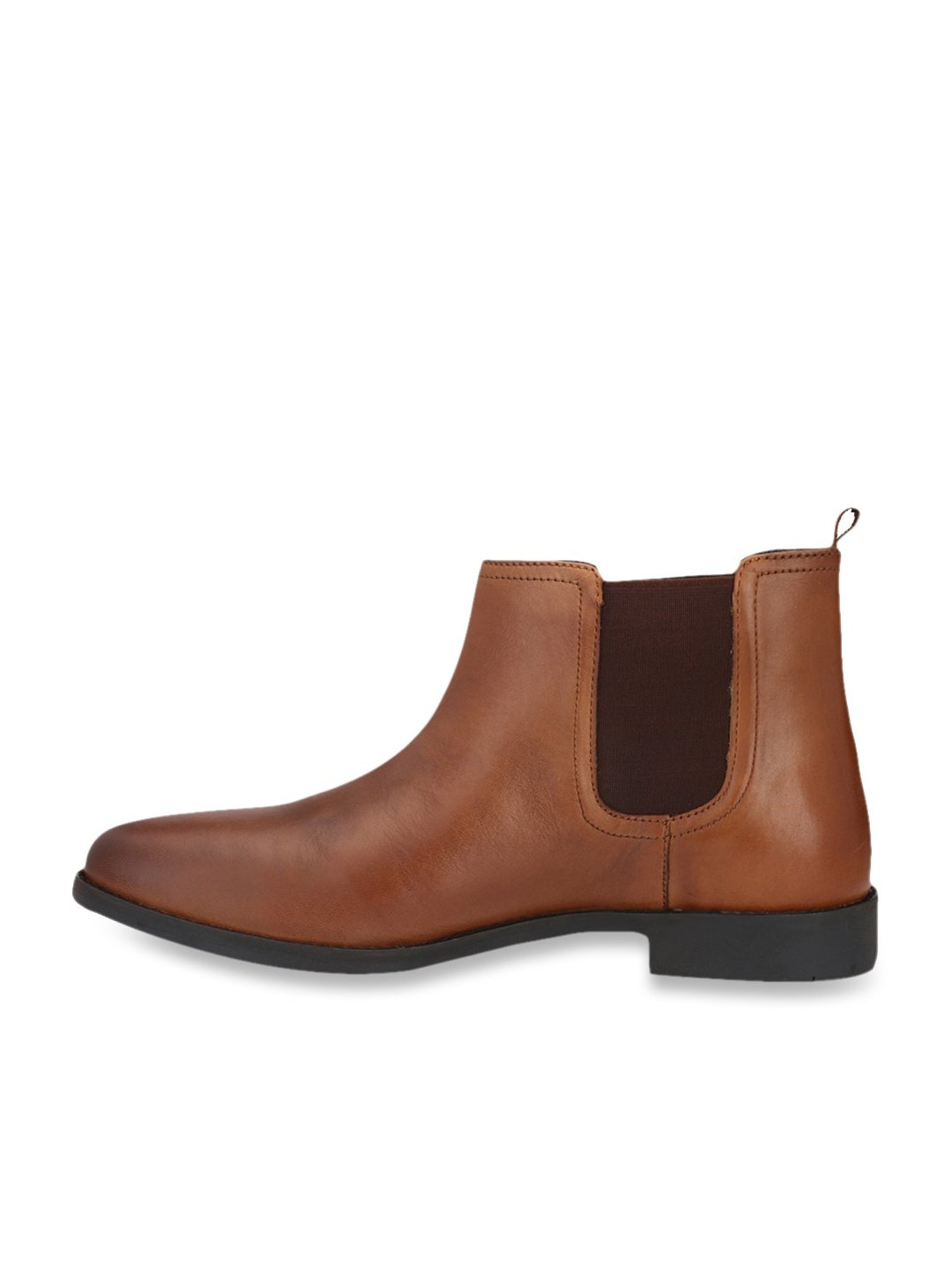 Delize Men's Tan Chelsea Boots