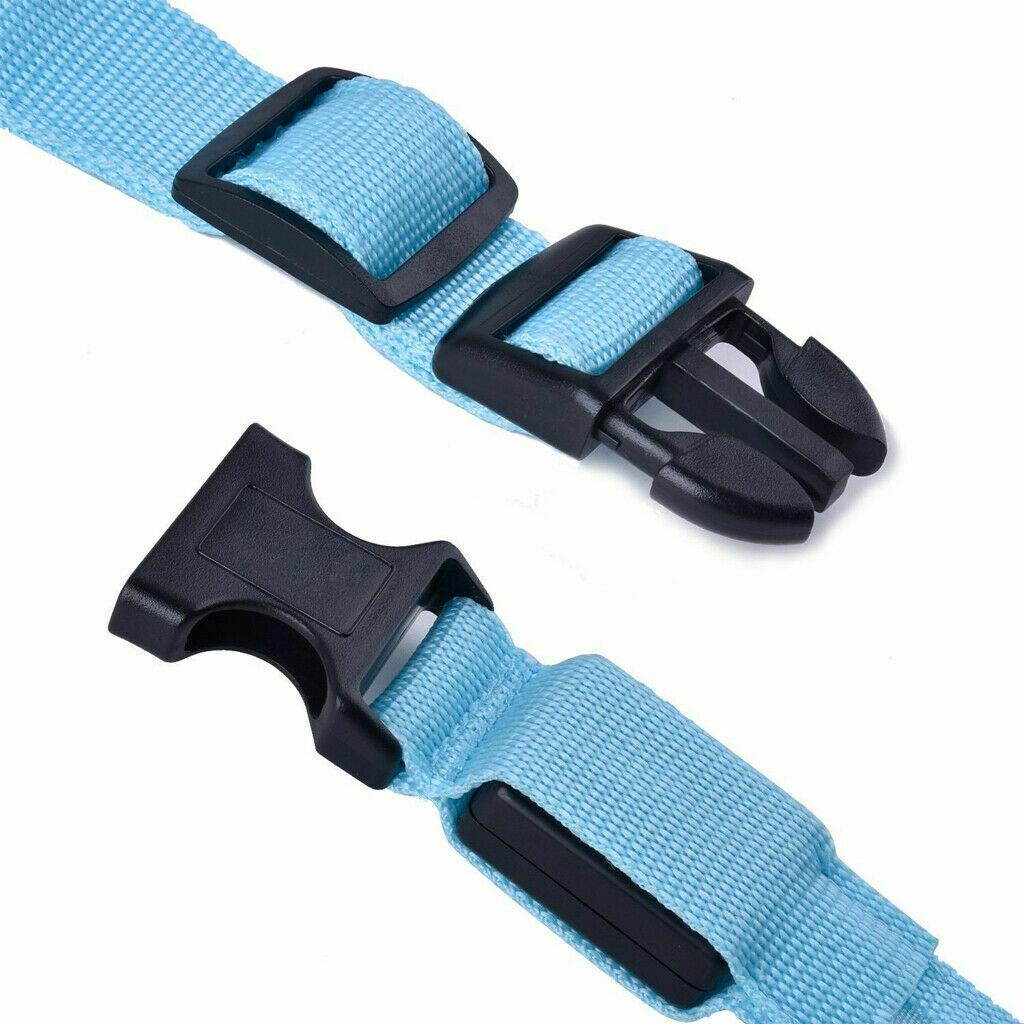 Safety Dog LED Collar Blinking Night Flashing Light Up Glow Adjustable Pets USA