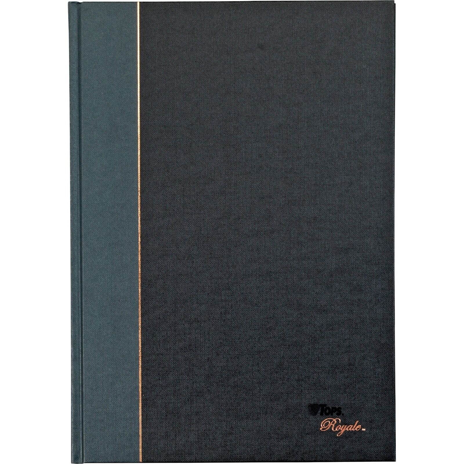 Tops Royal Executive Business Notebook - 96 Sheet - 20 Lb - Ruled - 8.25" X