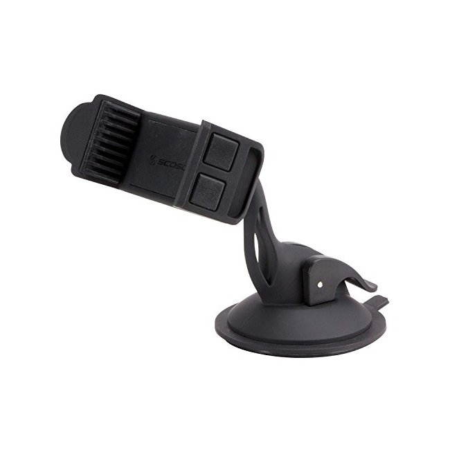 Scosche - STUCKUP Window &  Dash Mount For Mobile Devices Up To 3.5" Color: Black