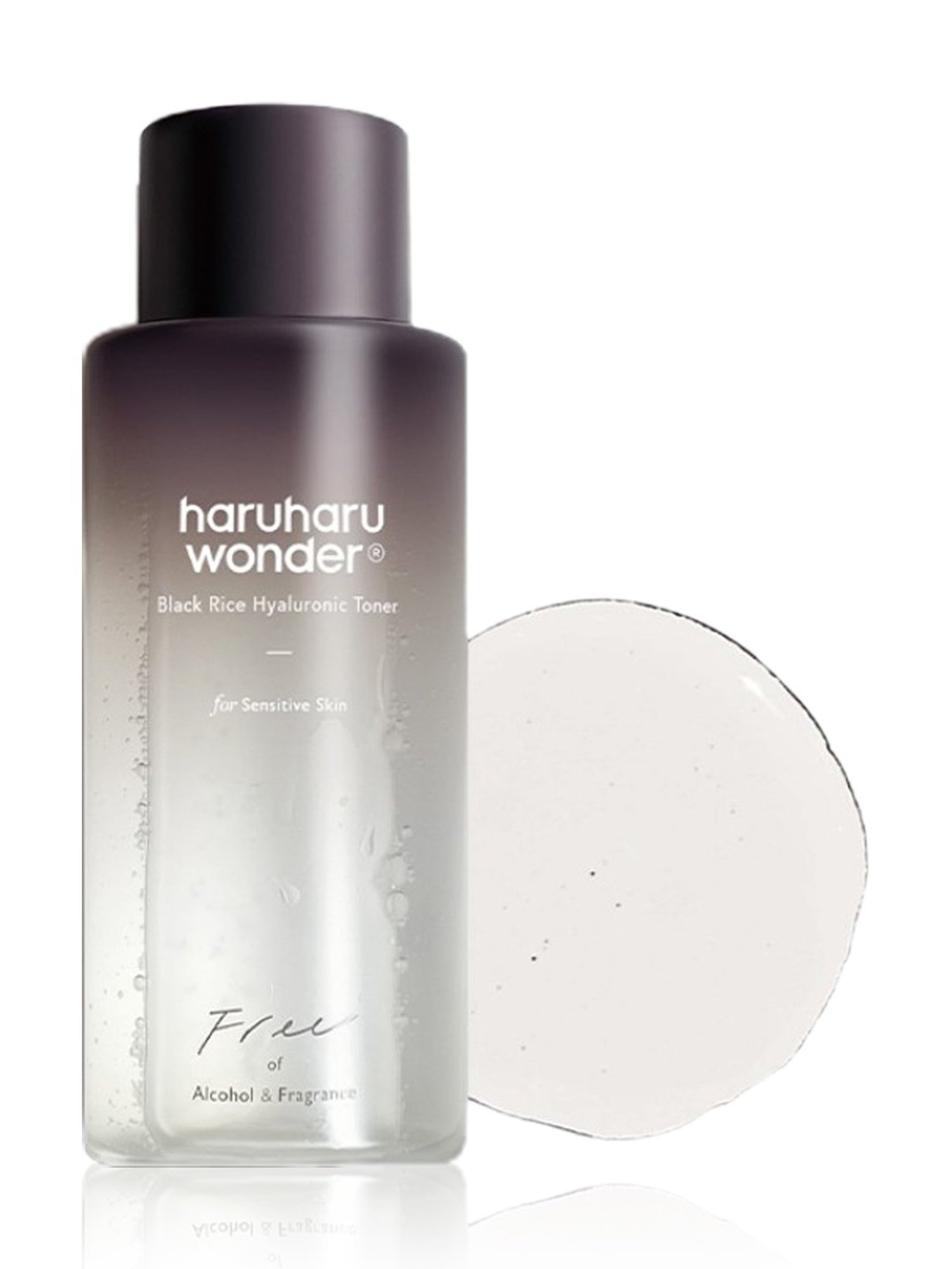 HaruHaru Wonder Black Rice Hyaluronic Toner Free of Alcohol & Fragrance - 150 ml