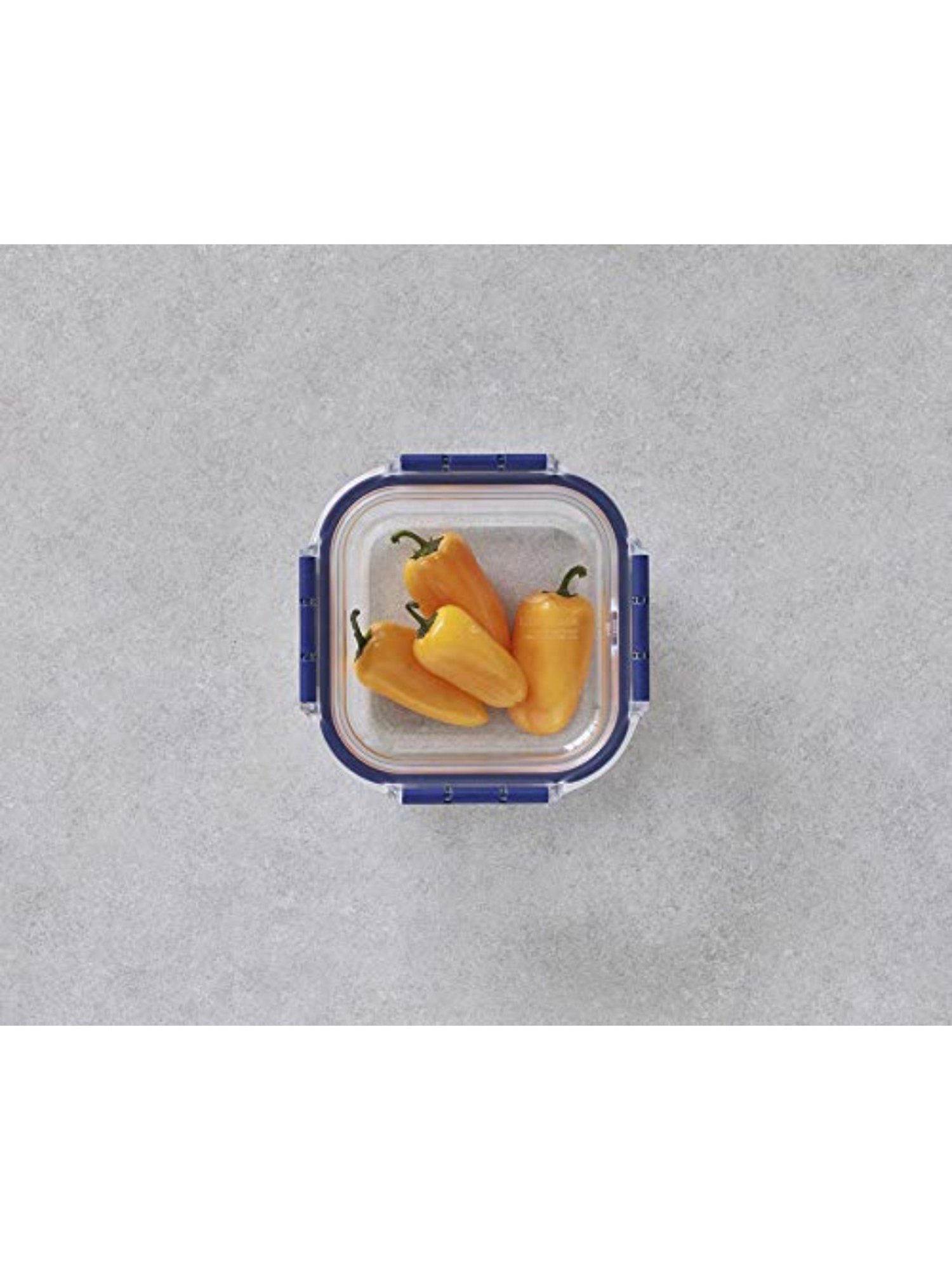 Lock & Lock Transparent Glass Airtight Containers With Lid