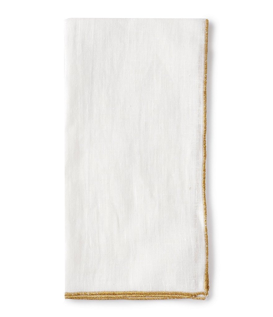 Southern Living Gold Trim Napkin