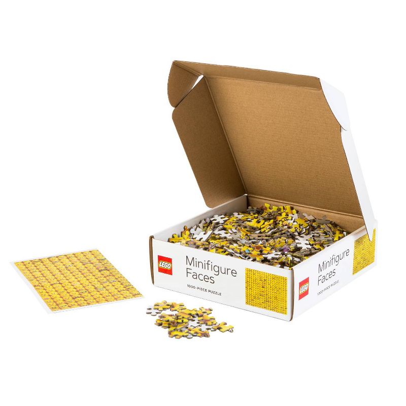 Chronicle Books LEGO Mini Figure Faces Jigsaw Puzzle - 1000pc