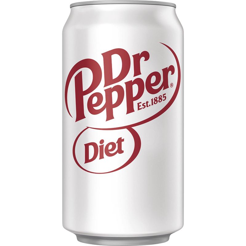 Diet Dr Pepper Soda - 24pk/12 fl oz Cans