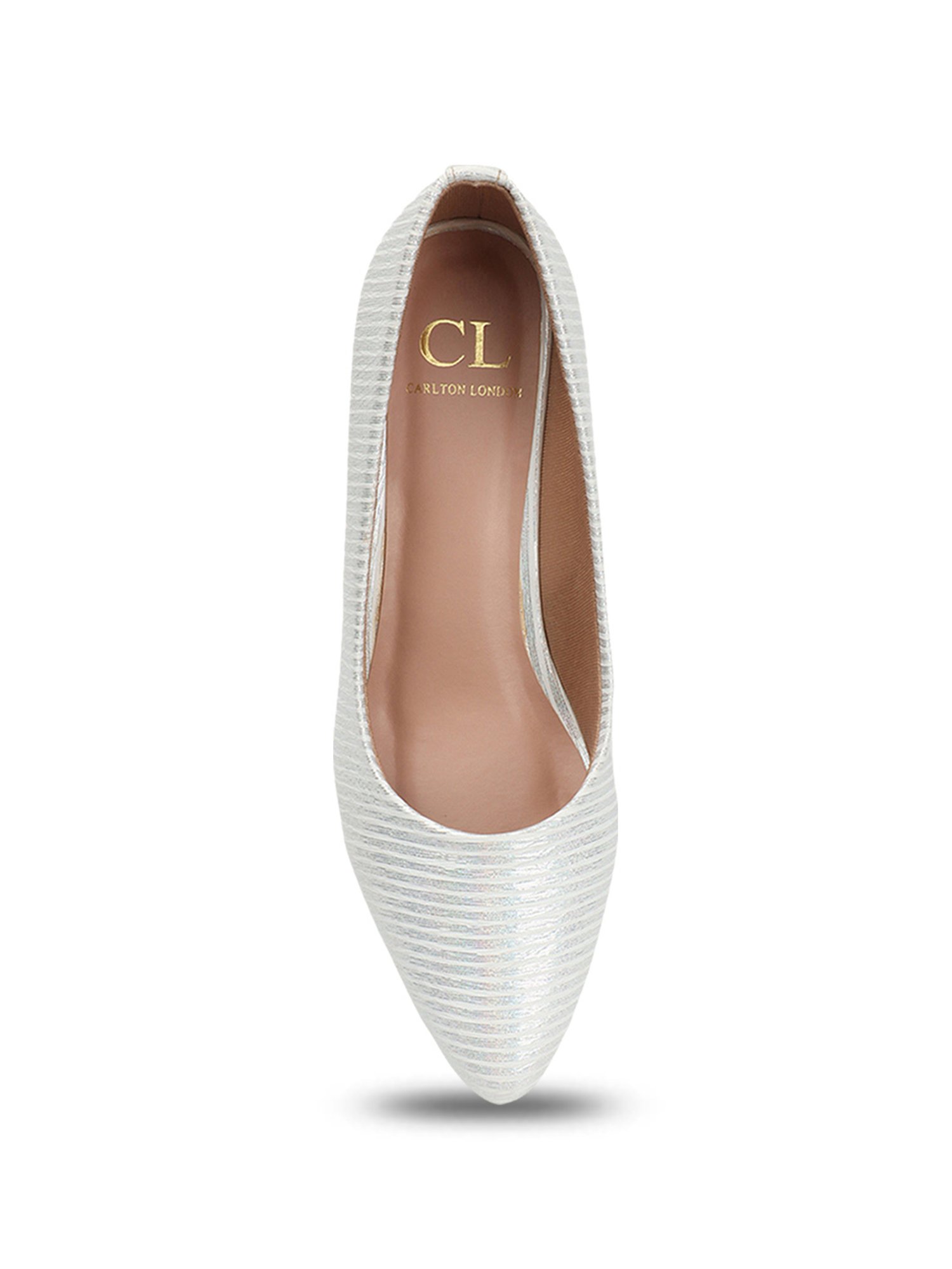 Carlton London Women's White Casual Pumps