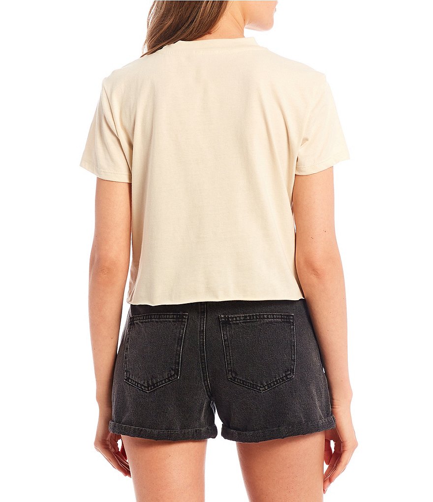 Originality Butterfly Graphic Boxy Tee