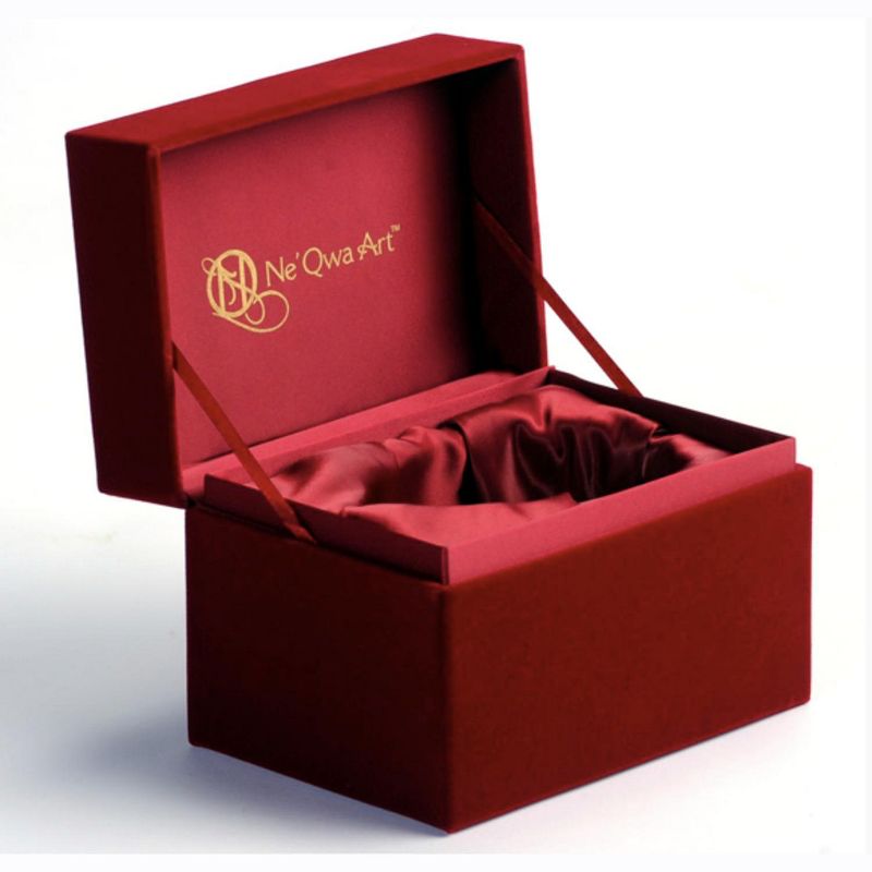 NeQwa 4.5" Ne'Qwa "And To All a Goodnight" Hand-Painted Glass Christmas Ornament #7141129