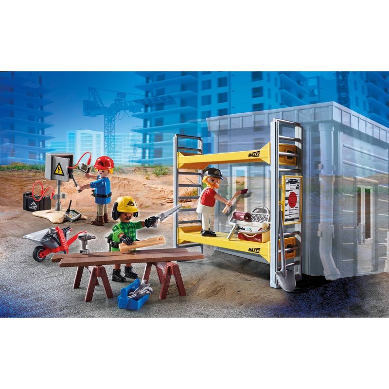 Playmobil Scaffolding with Workers