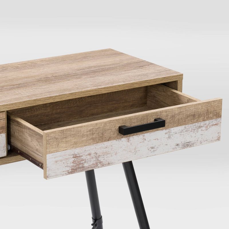 Aurora Entryway Table Beige/White - CorLiving