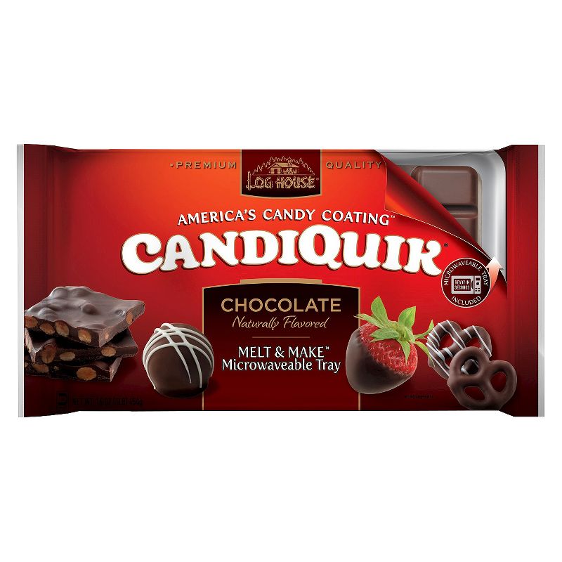 Log House Candiquik Candy Coating - Chocolate - 16oz