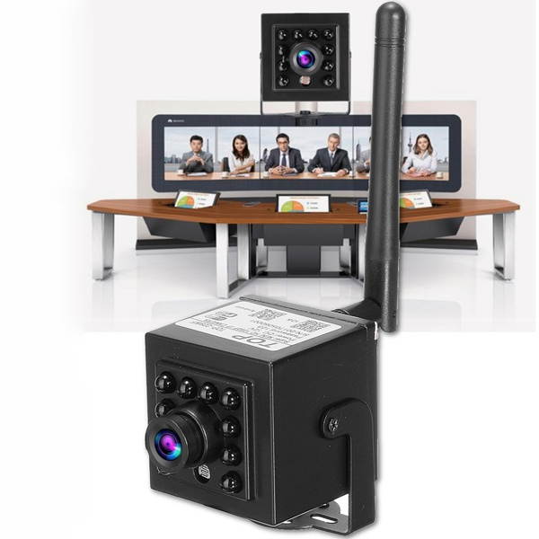 Mini 1.0 Megapixel 720P HD WIFI Hidden Network IP/P2P IR Night Vision Camera Pinhole Security Camera