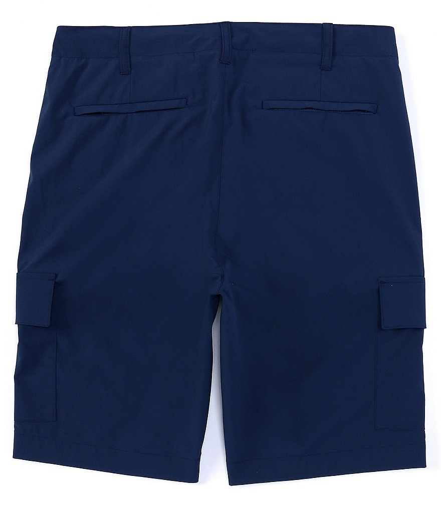 Caribbean Big and Tall 9#double; and 11#double; Inseam Knit Jacquard Shorts