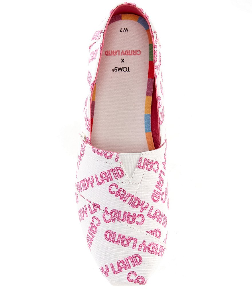 TOMS x Candy Land Women's Alpargata Printed Slip-Ons