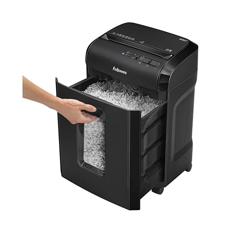 10M7 10Sheet Powershred MicroCut Deskside Paper Shredder
